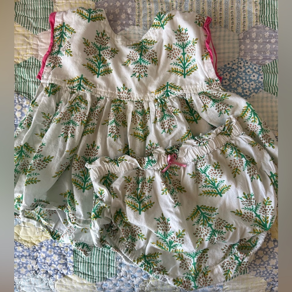 Pink Chicken Bloomer Set